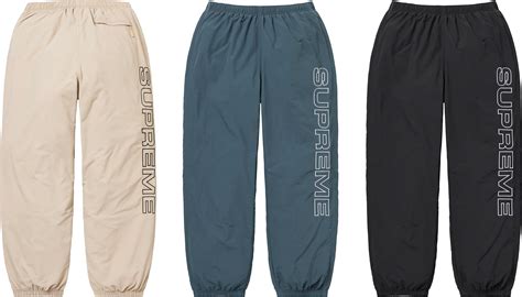 supreme track pants replica|supreme pants.